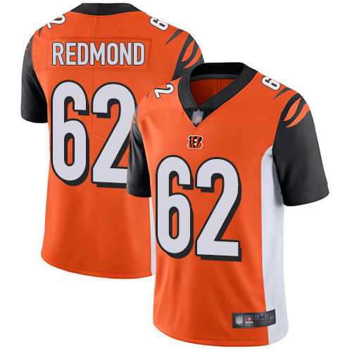 Cincinnati Bengals Limited Orange Men Alex Redmond Alternate Jersey NFL Footballl #62 Vapor Untouchable